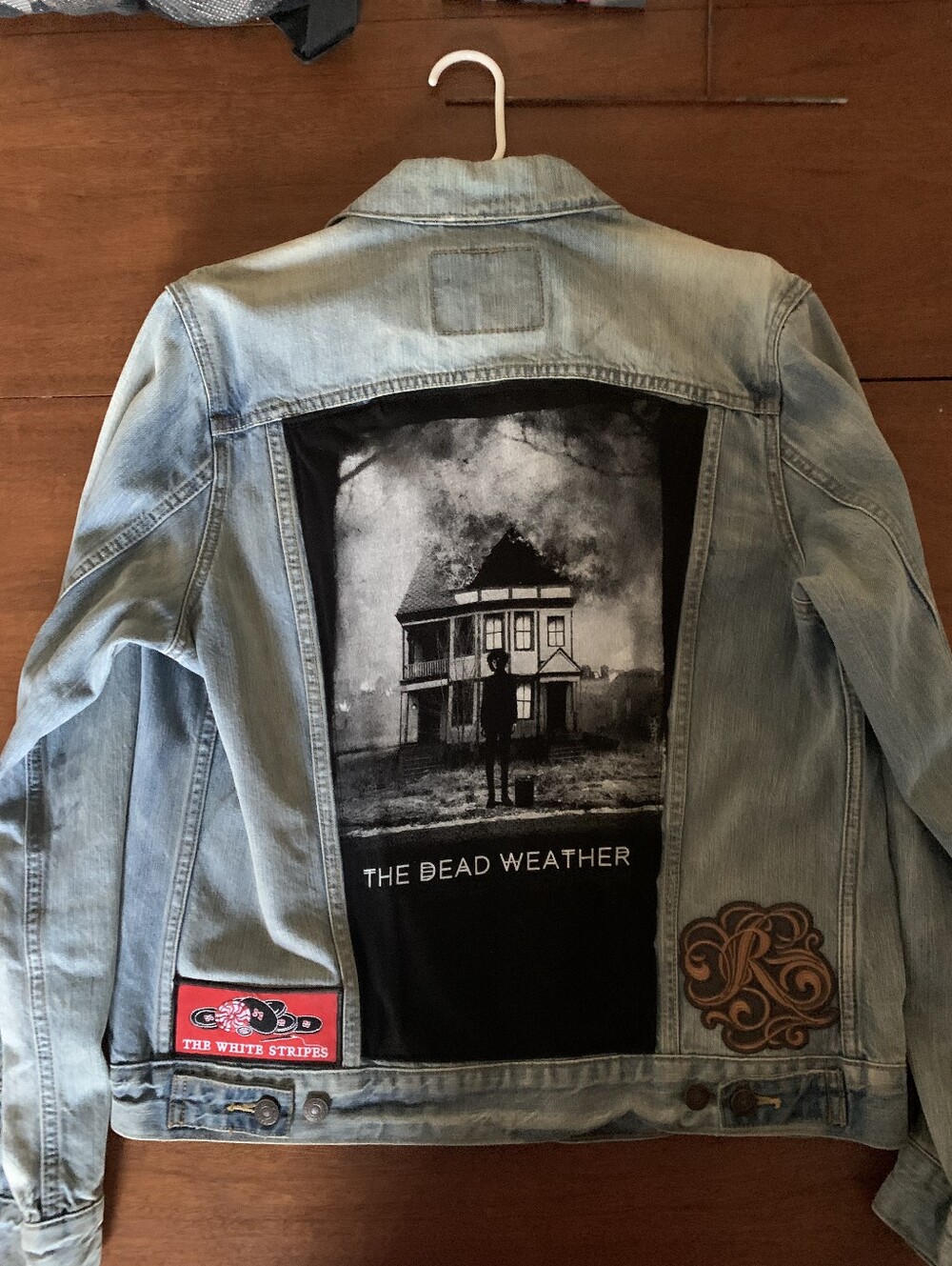 Levi’s Denim Jacket Size Medium Third Man Records - Picture 4 of 8